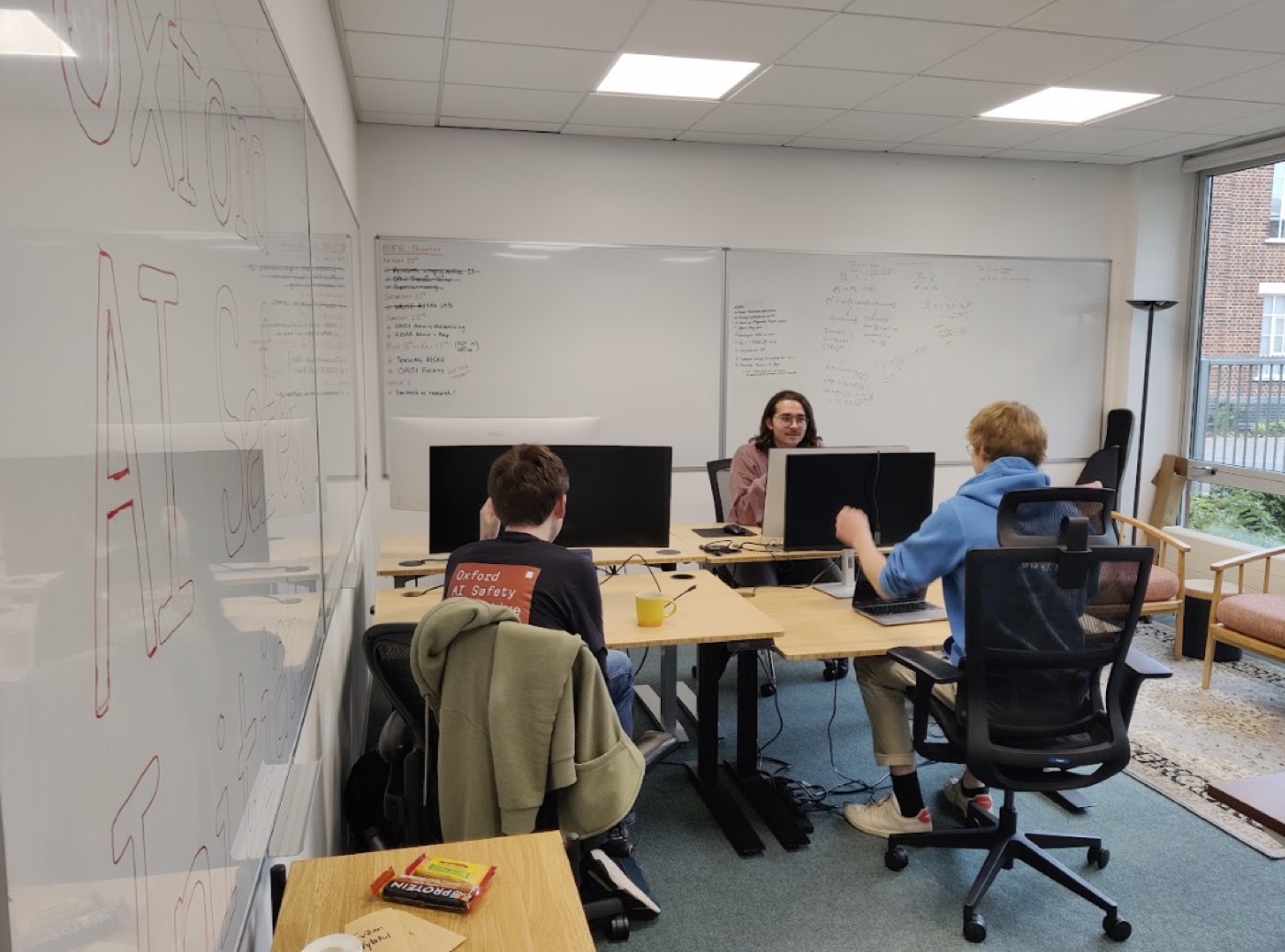 Co-working at Trajan House